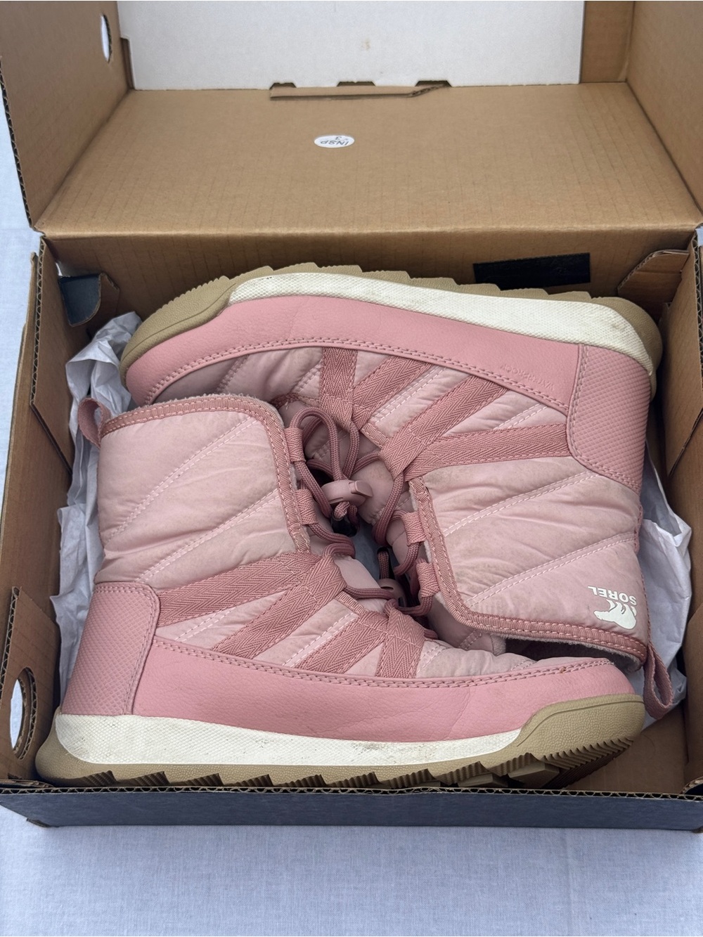 Sorel Women's Dusty Pink Winter & Rain Boots